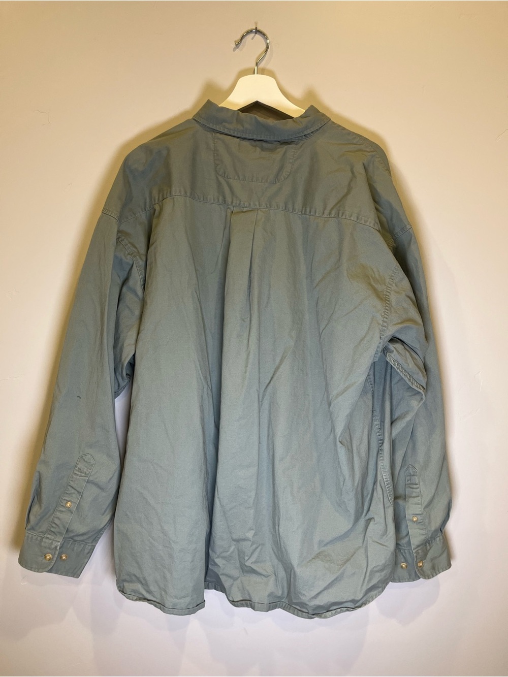 Gatorade Button-Down Lightweight Shirt Jacket in Sage Green - Picture 2 of 3